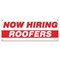 Signmission Now Hiring Roofers Banner Apply Inside Accepting Application Single Sided B-30298 - alternate 1